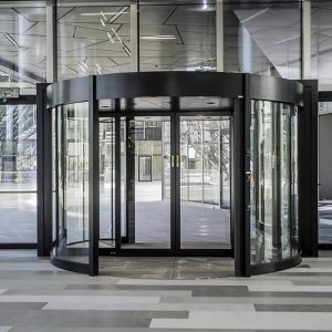Cửa trượt cong tự động